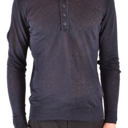 Blauer Woolrich Leinenpullover Für Herren von Woolrich