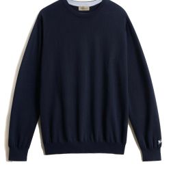 Woolrich Blauer Baumwollpullover Für Herren von Woolrich