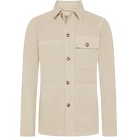 Woolrich Cord-Overshirt mit aufgesetzten Taschen in S von Woolrich
