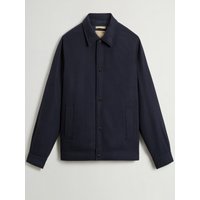 Woolrich Daunen-Overshirt aus einem Wollgemisch in M von Woolrich