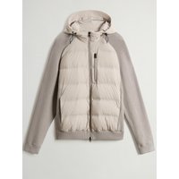 Woolrich Daunengefütterte Hybridjacke aus Stretchnylon mit Kapuze in L von Woolrich