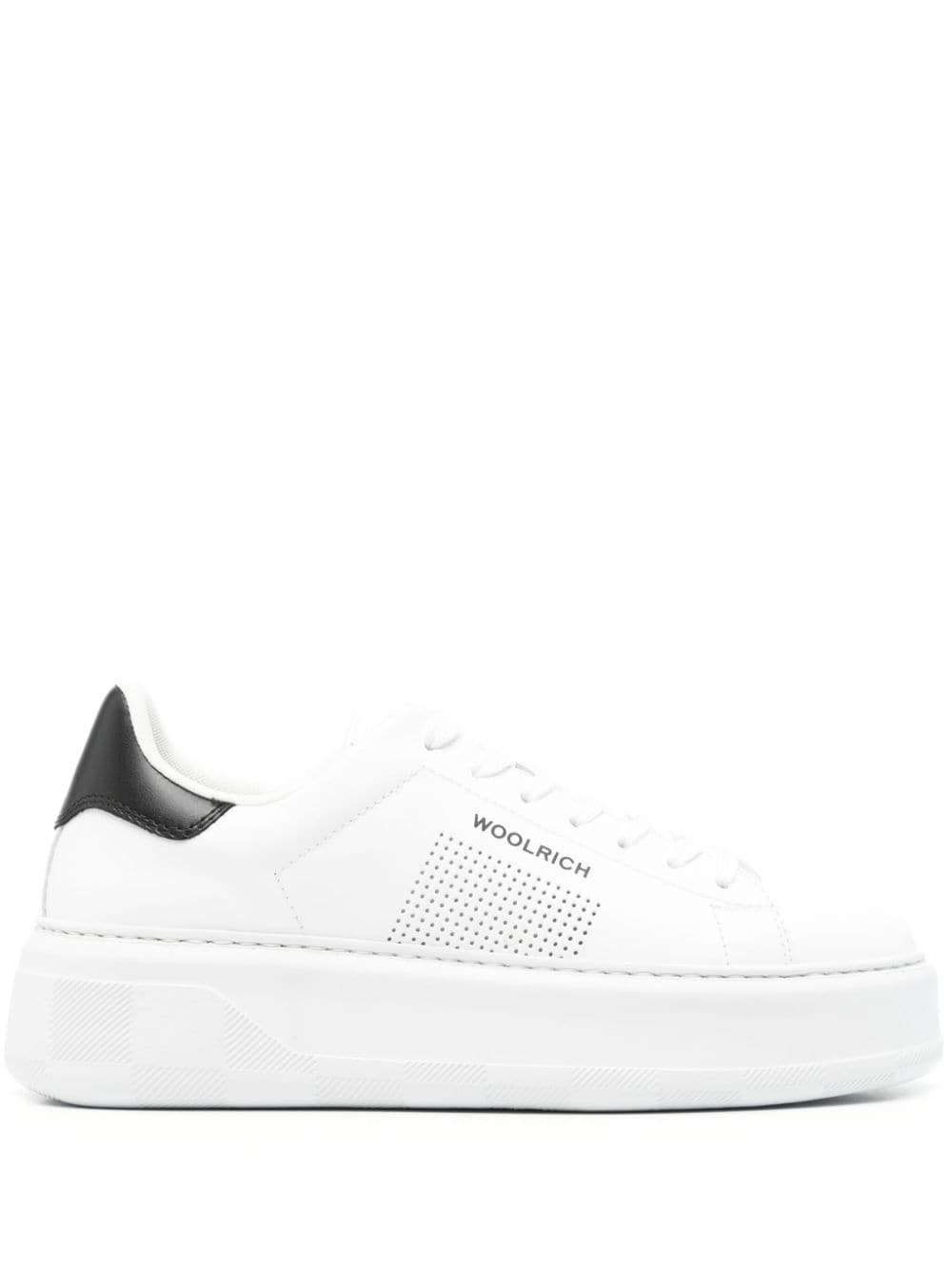 Woolrich Driller Chunky Court Sneakers - Weiß von Woolrich