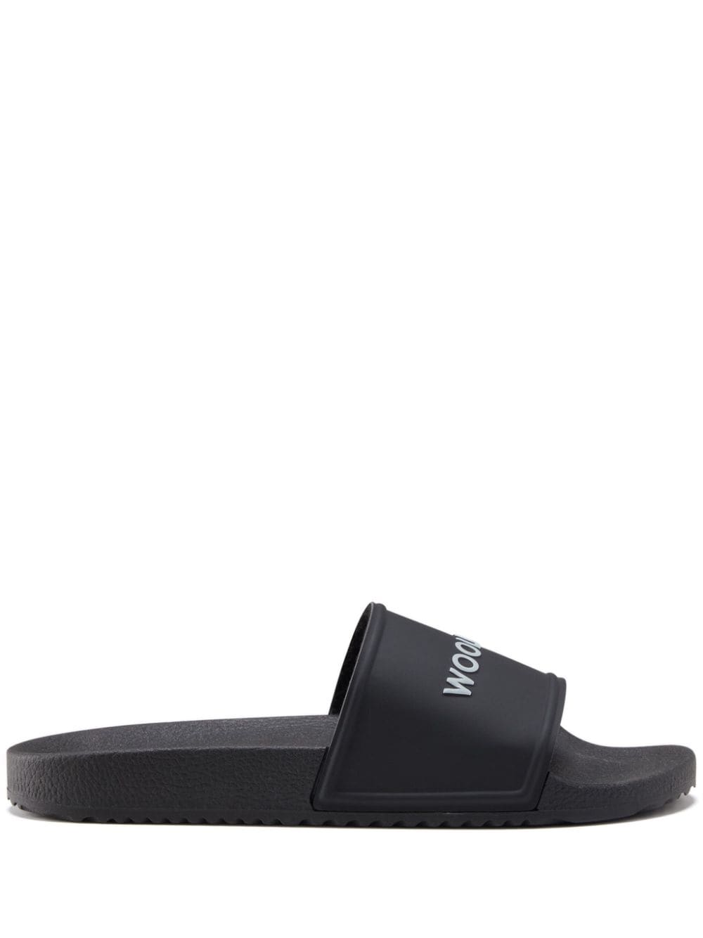 Woolrich Flip-Flops mit Logo-Prägung - Schwarz von Woolrich