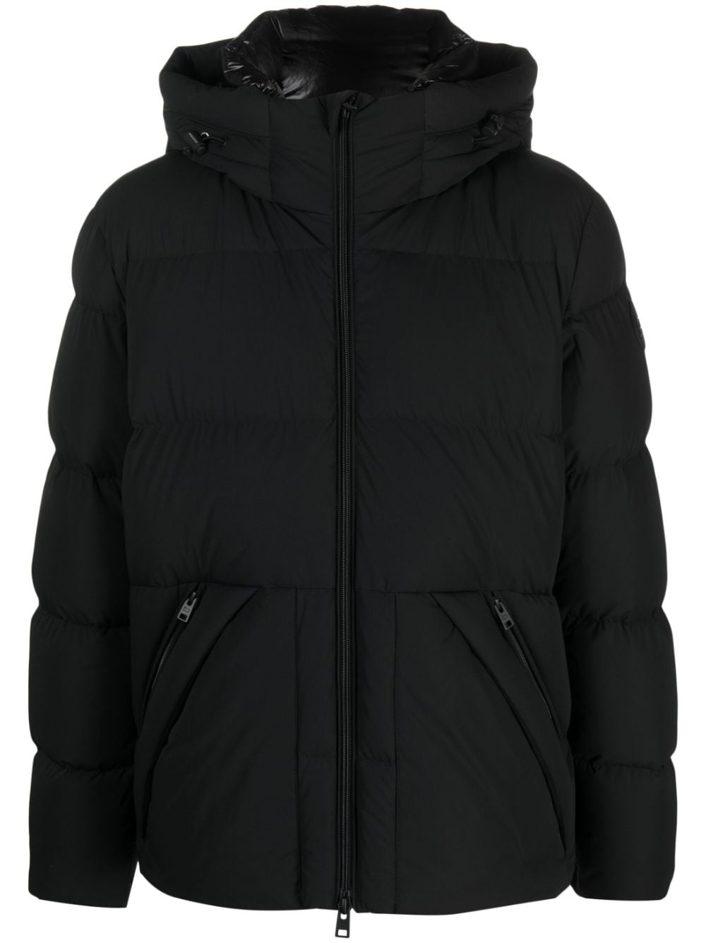 Woolrich Gefütterte Kapuzenjacke - Schwarz von Woolrich