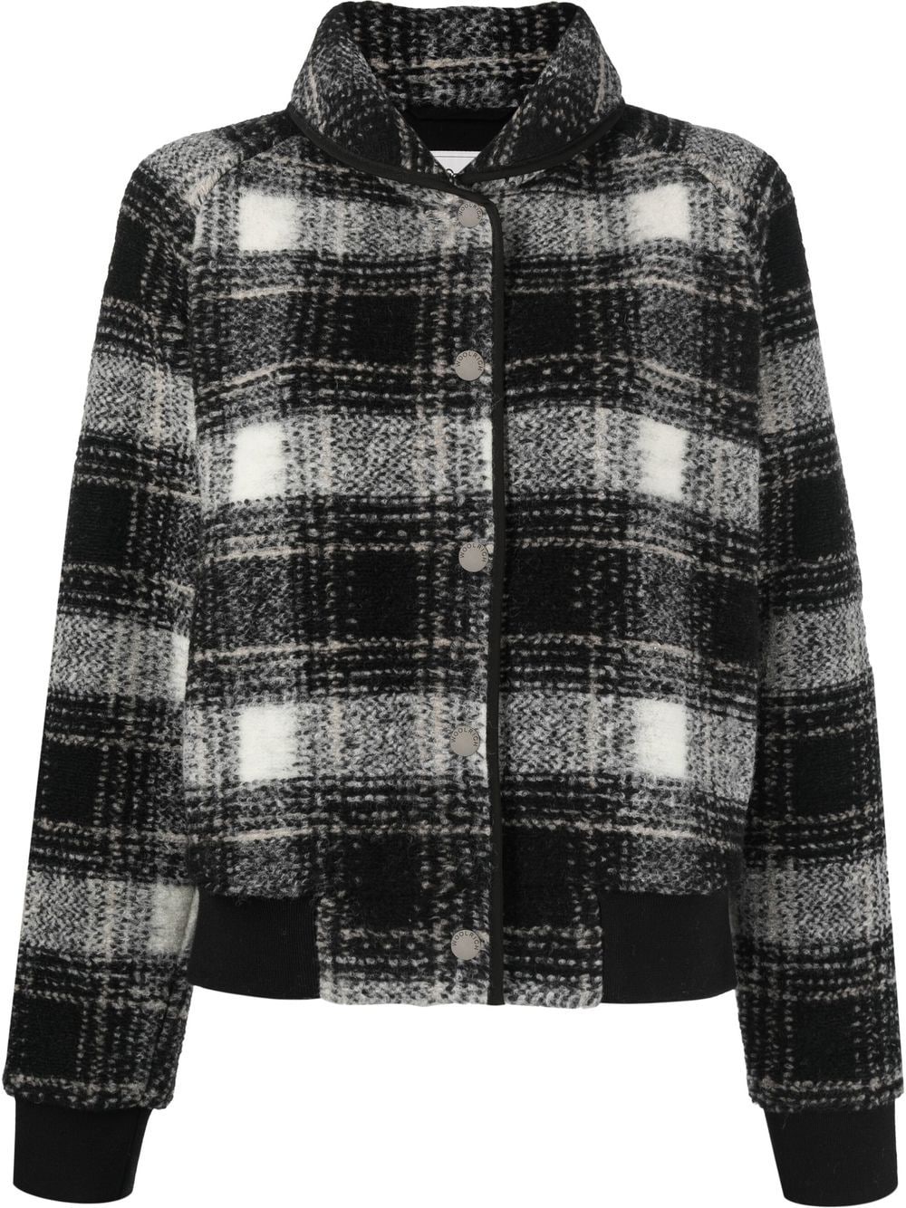 Woolrich Karierte Gentry Bomberjacke - Schwarz von Woolrich