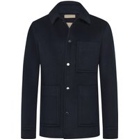 Woolrich Overshirt aus einem Schurwoll-Mix mit Schalkragen in S von Woolrich