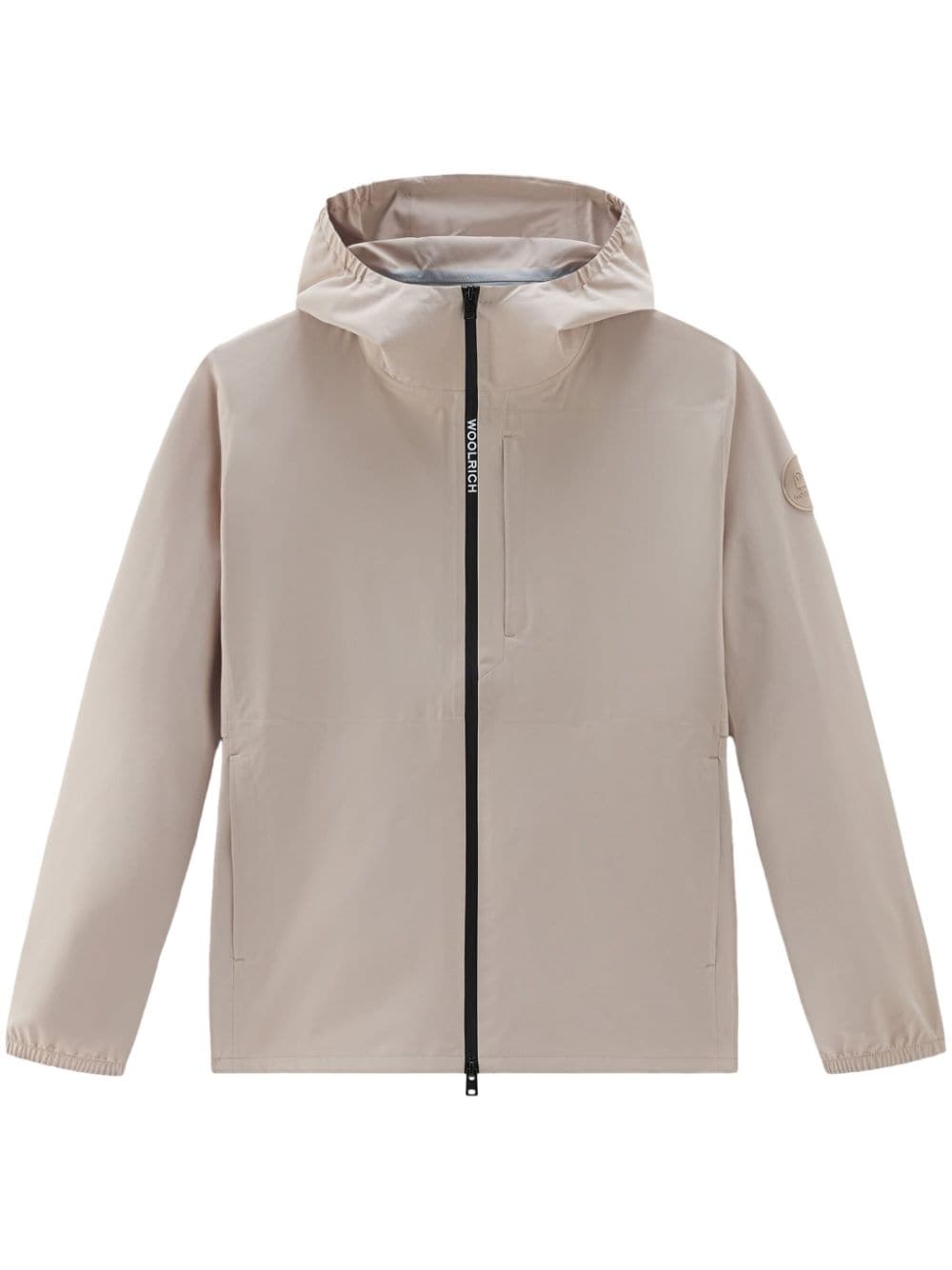 Woolrich Pacific Two Layers Kapuzenjacke - Nude von Woolrich