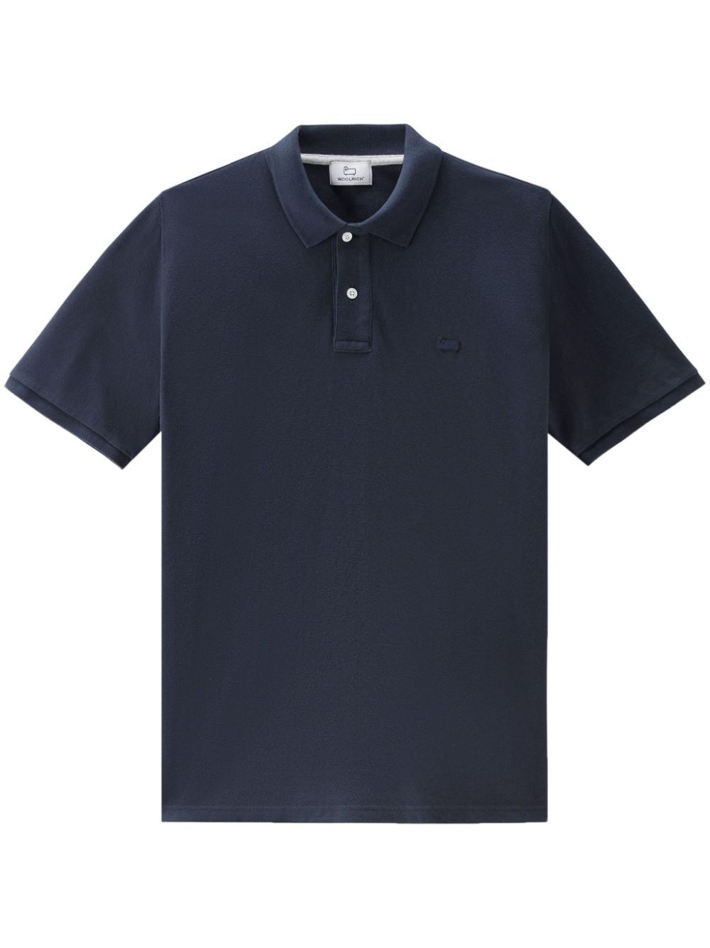 Woolrich Poloshirt mit Logo-Stickerei - Blau von Woolrich