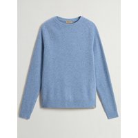 Woolrich Softer Rundhalspullover aus einem Wollmix mit Seide in L von Woolrich