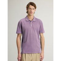 Woolrich Softes Stretch-Poloshirt mit gesticktem Label-Schriftzug Woolrich Softes Stretch-Poloshirt mit gesticktem Label-Schriftzug von Woolrich