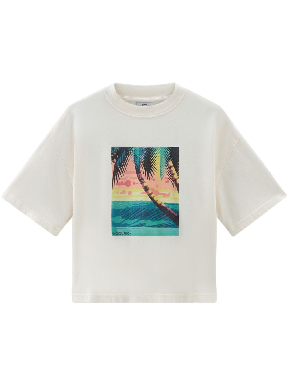 Woolrich T-Shirt mit grafischem Print - Weiß von Woolrich