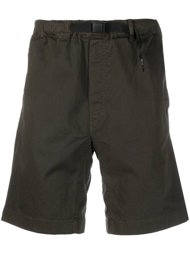 Woolrich Shorts mit Gürtel - Grün von Woolrich