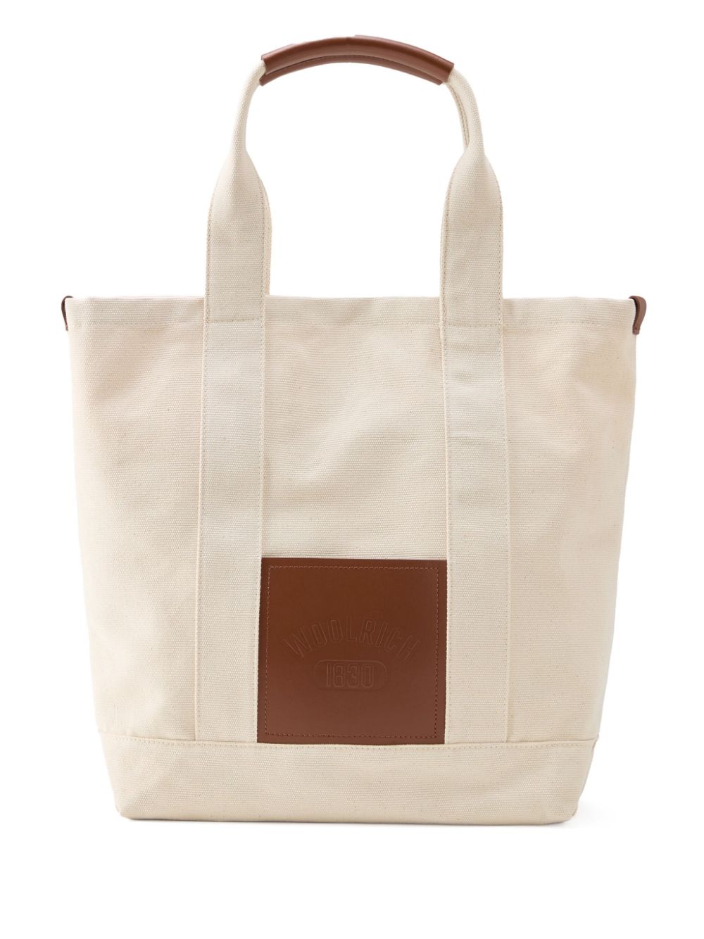 Woolrich Canvas-Shopper mit Logo-Prägung - Nude von Woolrich