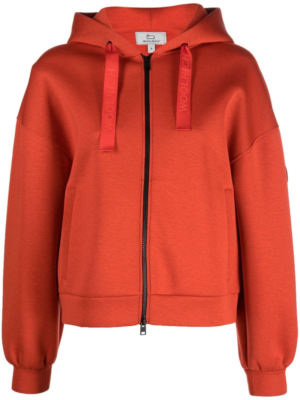 Woolrich Hoodie mit Logo-Print - Rot von Woolrich