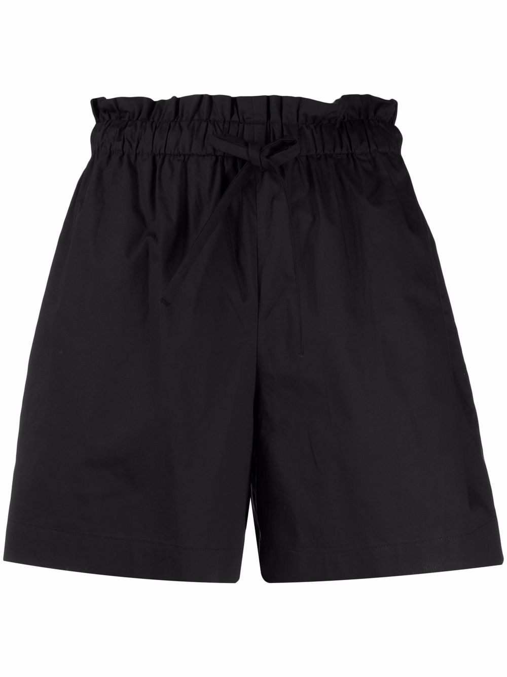 Woolrich Shorts mit Paperbag-Taille - Schwarz von Woolrich