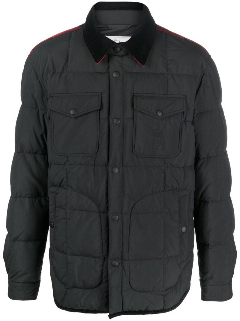 Woolrich Gesteppte Hemdjacke - Schwarz von Woolrich