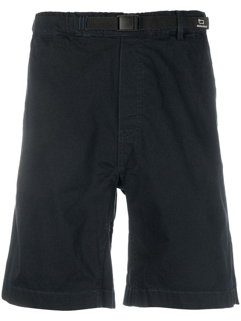 Woolrich Shorts mit Gürtel - Blau von Woolrich