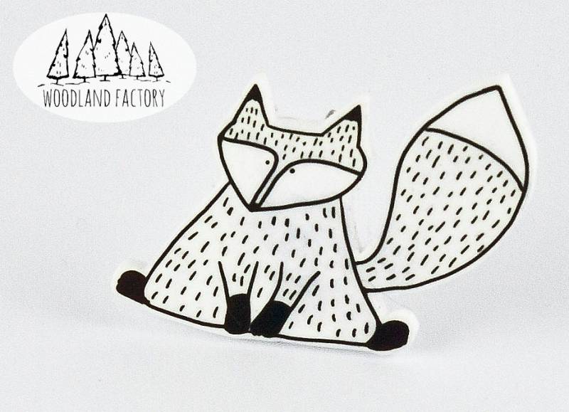 Fuchs Pin/ Magnet/Needle Minder - Hand Illustrierter Süßes Tier Kunststoff Pin Brosche Abzeichen Veganes Geschenk Kühlschrankmagnet Foxy Vegan Fuchs Pin/ Magnet/Needle Minder - Hand Illustrierter Süßes Tier Kunststoff Pin Brosche Abzeichen Veganes Geschenk Kühlschrankmagnet Foxy Vegan von WooodlandFactory