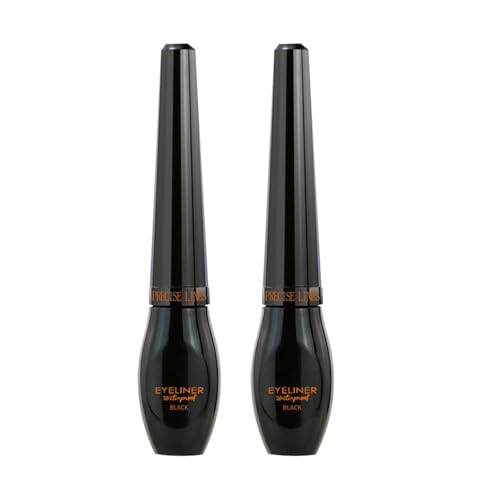 2 Stück Liquid Ink Eyeliner, Waterproof Eyeliner, Klare Linienführung, Lange Haltbarkeit, Leicht aufzutragen, Highly Pigmented, Wischfest, for Eye Makeup for a Perfect Eye Wing 2 Stück Liquid Ink Eyeliner, Waterproof Eyeliner, Klare Linienführung, Lange Haltbarkeit, Leicht aufzutragen, Highly Pigmented, Wischfest, for Eye Makeup for a Perfect Eye Wing von Wootapson
