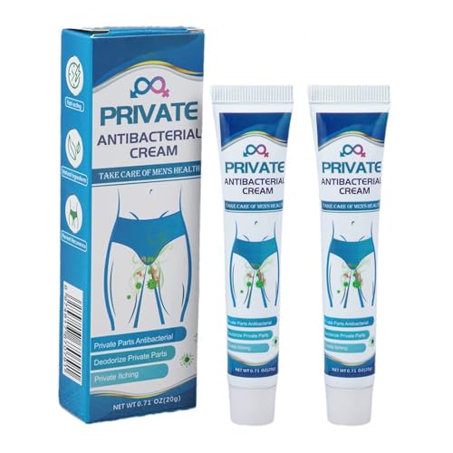 Dark Spot 2Pc Juckende Körpercreme,Anti-Juckreiz-Creme Für Den Intimbereich Für Männer,Topisch Gegen Juckreiz Anti-Juckreiz-Creme Für Herren,Haut- Und Privatbereich-Reinigungssalbe von Wootapson