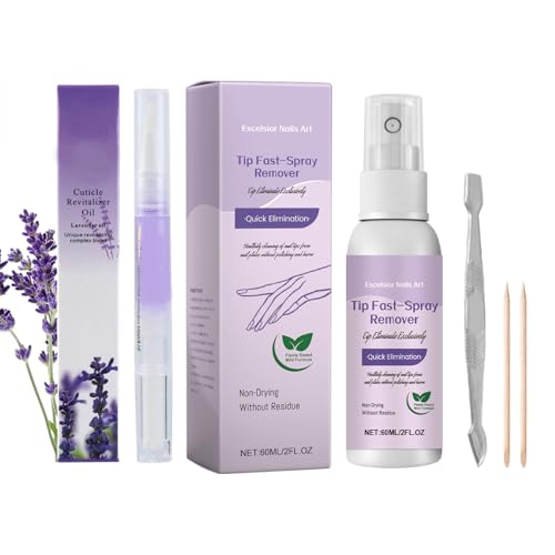 Nail Polish Magic Remover+Nagelpflegestift, Magic Eliminator, Entfernt Kunstnägel Schnell und Einfach und Schützt die Nägel, Geeignet für alle Arten von Kunstnägeln Nail Polish Magic Remover+Nagelpflegestift, Magic Eliminator, Entfernt Kunstnägel Schnell und Einfach und Schützt die Nägel, Geeignet für alle Arten von Kunstnägeln von Wootapson