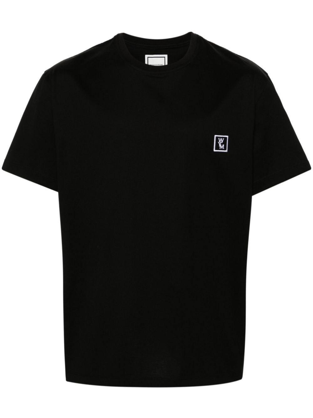 Wooyoungmi T-Shirt mit Logo-Patch - Schwarz von Wooyoungmi