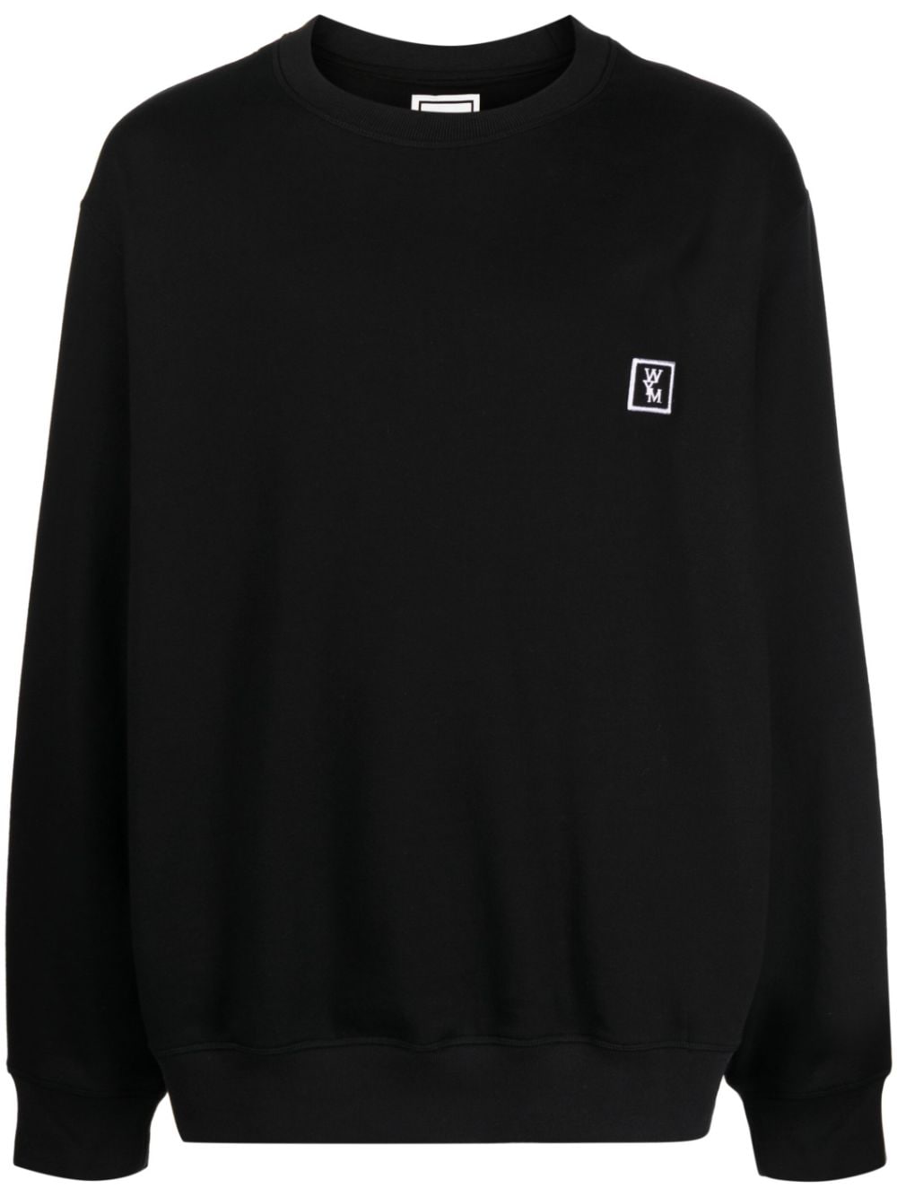 Wooyoungmi Sweatshirt mit Logo-Patch - Schwarz von Wooyoungmi