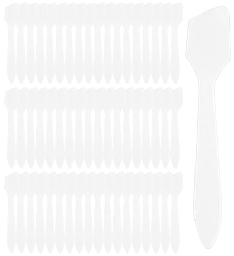 Wopanxye 200 Stück Cremespatel, Mini Kosmetikspatel, Kosmetik Maske Spatel, Kunststoff Proben Applikator, Klein plastik Creme Löffel für Gesichtsmaskenspatel, Großpackung Einweg Lippenmaske spachtel Wopanxye 200 Stück Cremespatel, Mini Kosmetikspatel, Kosmetik Maske Spatel, Kunststoff Proben Applikator, Klein plastik Creme Löffel für Gesichtsmaskenspatel, Großpackung Einweg Lippenmaske spachtel von Wopanxye