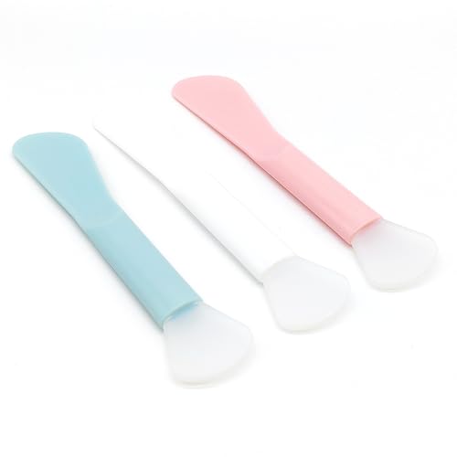 Wopanxye Maskenpinsel Gesichtsapplikator Silikon Hautpflege Lotion Creme DIY Werkzeuge Kosmetikspatel Pinsel Make-up Augenmaske Ästhetische Ästhetiker Körperhaut Selbstpflege für Mädchen (6 Stück) von Wopanxye