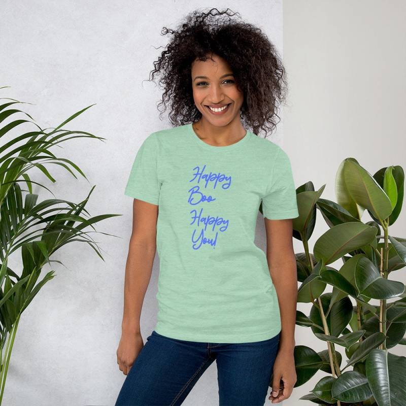 Happy Boo, You-Short Sleeve Unisex T-Shirt von WordsOnteeshirts