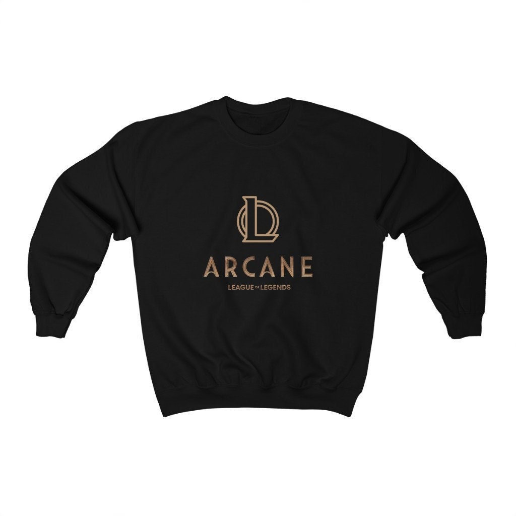 Arcane League Of Legends Shirt, Gaming Kleidung. Netflix Lol Langarmshirt. Of Legend Shirt. Vi, Powder Crewneck Sweatshirt Arcane League Of Legends Shirt, Gaming Kleidung. Netflix Lol Langarmshirt. Of Legend Shirt. Vi, Powder Crewneck Sweatshirt von WorfiLife