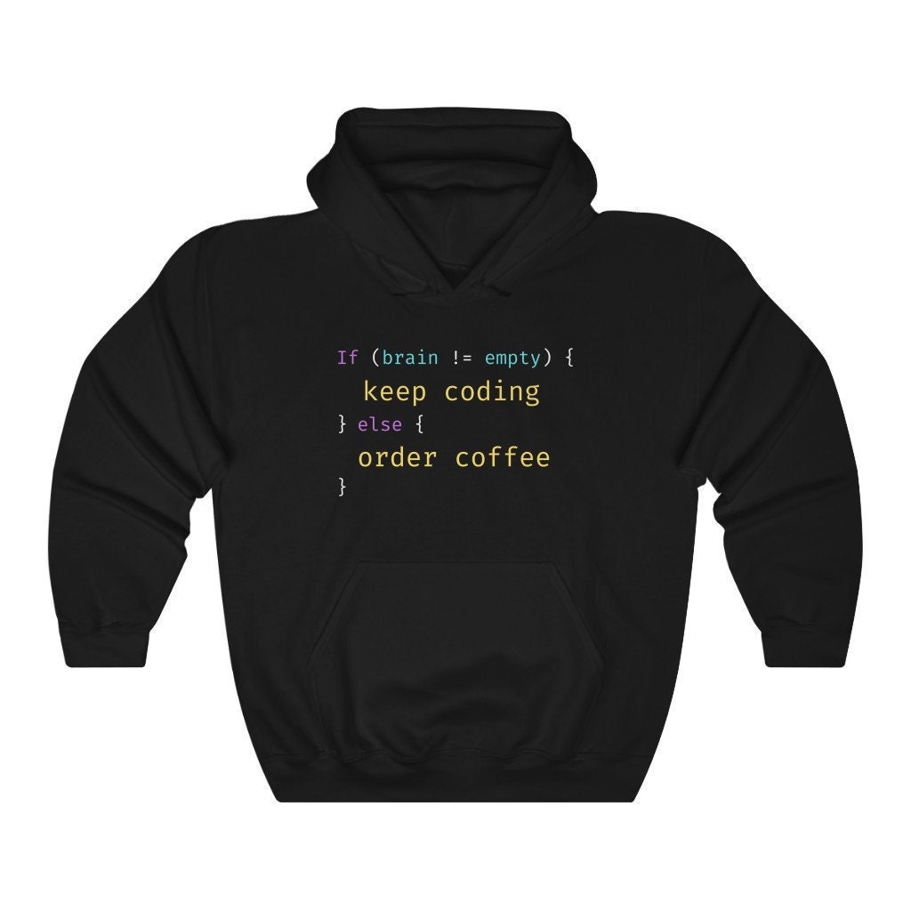Codierender Lustiger Hoodie, Programmier-Sweatshirt, Javascript Kapuzenpullover. Lustige Sprüche. Perfektes Geschenk Software-Programmierer Ingenieur Codierender Lustiger Hoodie, Programmier-Sweatshirt, Javascript Kapuzenpullover. Lustige Sprüche. Perfektes Geschenk Software-Programmierer Ingenieur von WorfiLife
