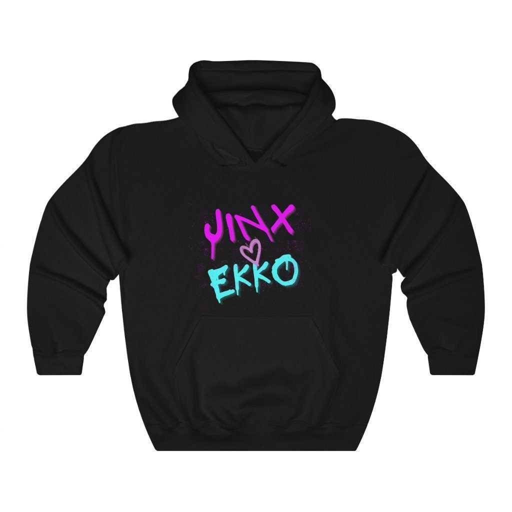 Ekko Love Jinx Hoodie. Arcane Pullover. League Of Legend Kapuzenpullover. Lol Shirt. Puder Ekko. Netflix Tv Show Ekko Love Jinx Hoodie. Arcane Pullover. League Of Legend Kapuzenpullover. Lol Shirt. Puder Ekko. Netflix Tv Show von WorfiLife