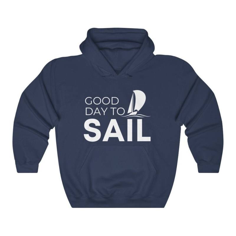 Guter Tag Zum Segeln. Segel Kapuzenpullover. Abgehendes Natur Grafik Shirt. Kuscheliger Moderner Stil Geburtstagsgeschenk Fun Boat Love von WorfiLife