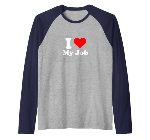 Ich Liebe Meinen Job Raglan, Herren, Marineblau/Dunkelgrau Meliert, XXL Ich Liebe Meinen Job Raglan, Herren, Marineblau/Dunkelgrau Meliert, XXL von Work Gifts