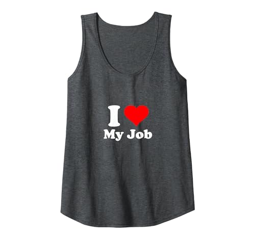 Ich Liebe Meinen Job Tank Top, Damen, Anthrazit Meliert, L Ich Liebe Meinen Job Tank Top, Damen, Anthrazit Meliert, L von Work Gifts