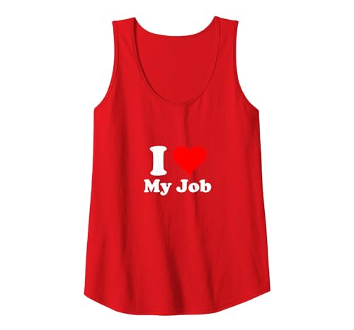 Ich Liebe Meinen Job Tank Top, Damen, Rot, M Ich Liebe Meinen Job Tank Top, Damen, Rot, M von Work Gifts