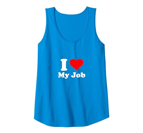 Ich Liebe Meinen Job Tank Top, Damen, Saphir, XL Ich Liebe Meinen Job Tank Top, Damen, Saphir, XL von Work Gifts