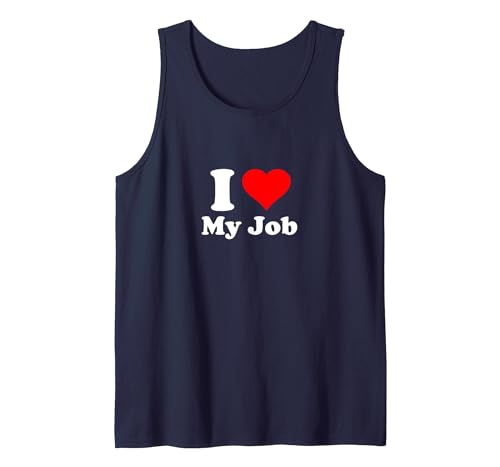 Ich Liebe Meinen Job Tank Top, Herren, Marineblau, L Ich Liebe Meinen Job Tank Top, Herren, Marineblau, L von Work Gifts