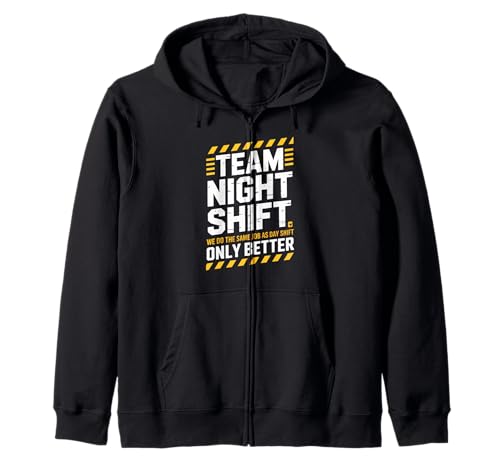 Lustiges Team-Night-Shift-Spruch „Besser als Day Crew“ für Damen und Herren Kapuzenjacke Lustiges Team-Night-Shift-Spruch „Besser als Day Crew“ für Damen und Herren Kapuzenjacke von Work Humor Apparel for Nurses Doctors Factory