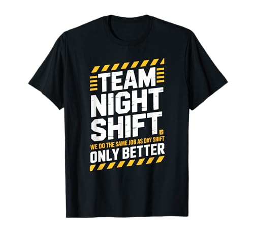 Lustiges Team-Night-Shift-Spruch „Besser als Day Crew“ für Damen und Herren T-Shirt Lustiges Team-Night-Shift-Spruch „Besser als Day Crew“ für Damen und Herren T-Shirt von Work Humor Apparel for Nurses Doctors Factory