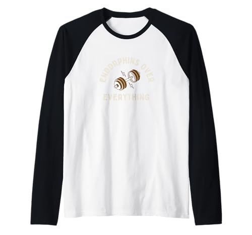Endorphins Over Everything Damen Active Wear Gym Outfit Raglan Endorphins Over Everything Damen Active Wear Gym Outfit Raglan von Workout Apparel for Gym Wear and Active Wear Gym