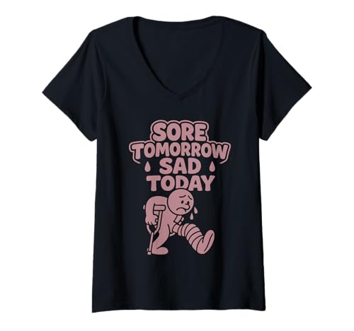Damen Failed Gym Versuch Lustiger Fitness Gym Humor Cardio Witz T-Shirt mit V-Ausschnitt Damen Failed Gym Versuch Lustiger Fitness Gym Humor Cardio Witz T-Shirt mit V-Ausschnitt von Workout Fail Anti Motivation Sarcastic Gym Fitness