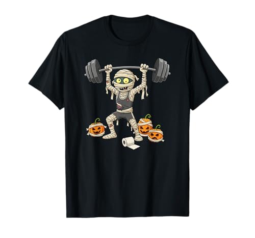 Lustiges Gewichtheben Fitnessstudio Mama Kürbis Halloween Herren Damen T-Shirt Lustiges Gewichtheben Fitnessstudio Mama Kürbis Halloween Herren Damen T-Shirt von Workout Fitness Lovers Cute Halloween Outfits
