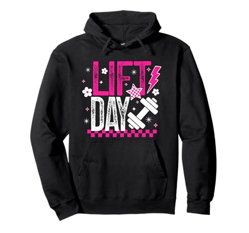 Workout Gym Frauen Gewichte Gewichte Muskel Mama Retro Geschenk Pullover Hoodie von Workout T-Shirt Co.
