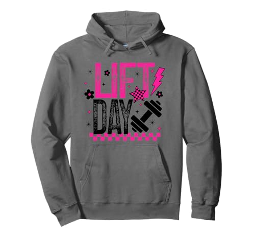 Workout Gym Frauen Gewichte Gewichte Muskel Mama Retro Geschenk Pullover Hoodie von Workout T-Shirt Co.
