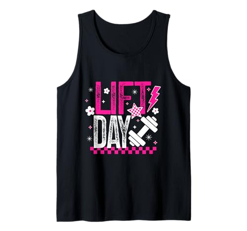 Workout Gym Frauen Gewichte Gewichte Muskel Mama Retro Geschenk Tank Top von Workout T-Shirt Co.