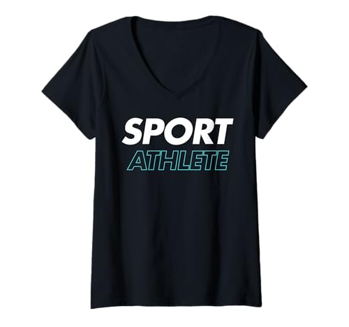Damen Training, motivierende, athletische Sportbekleidung T-Shirt mit V-Ausschnitt Damen Training, motivierende, athletische Sportbekleidung T-Shirt mit V-Ausschnitt von Workout and motivational quotes