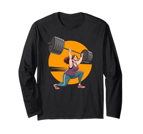 Workout Hanteltraining Sportbekleidung Damen Langarmshirt Workout Hanteltraining Sportbekleidung Damen Langarmshirt von Workout and motivational quotes