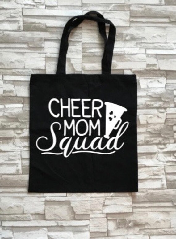Cheer Mom Squad Einkaufstasche von WorksofPanglossian